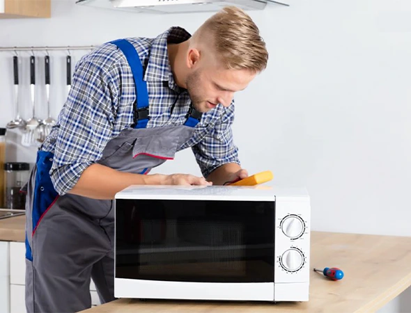 Trusted Reno microwave repair service fixing heating issues, sparks, and power failures with professional care.